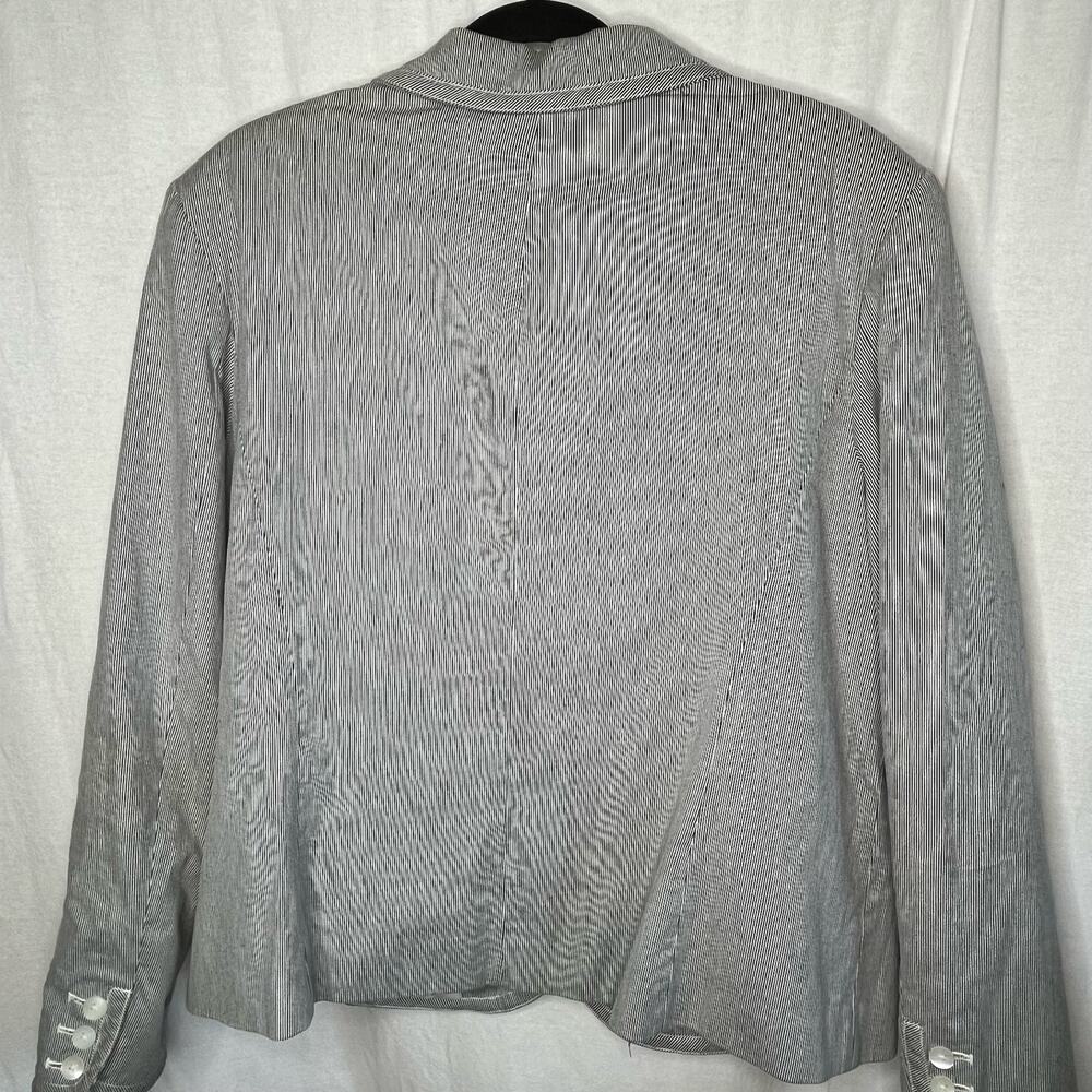 Pendleton Striped 3 Button Blazer Jacket Size Xl … - image 3
